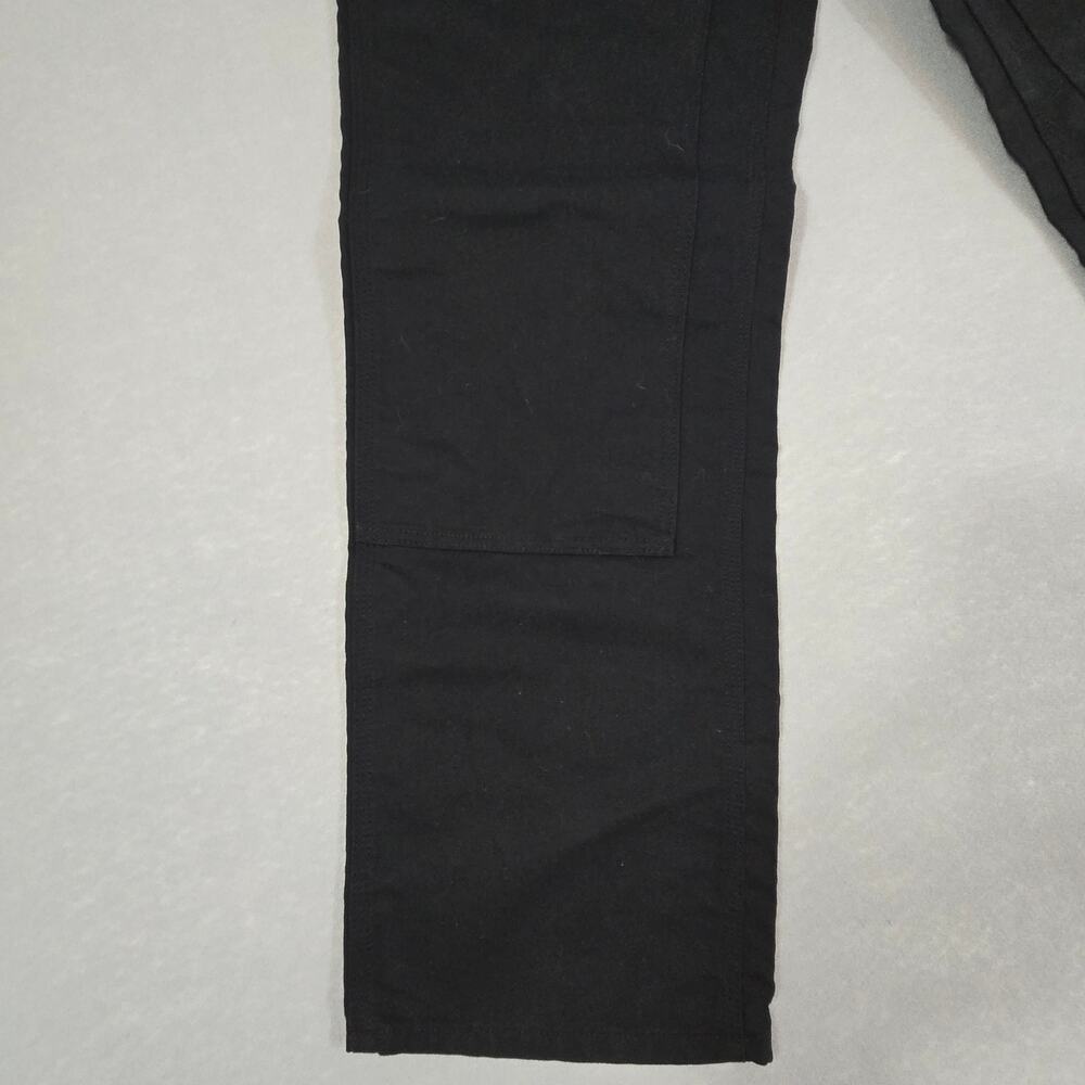 VTG Carhartt Black Double Knee Carpenter Pants Original Loose Fit USA 33x32 NEW - Picture 7 of 15